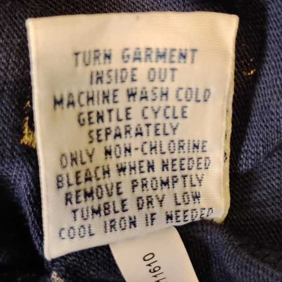 Polo Ralph Lauren Navy Blue and White Anchor T-Shirt, Large - Picture 4 of 7